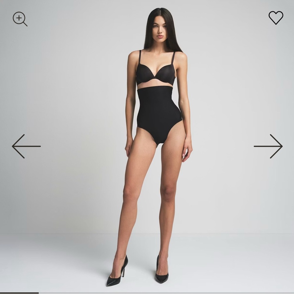 SKIMS Black Core Sculpting and Butt Shaping High Waisted Briefs